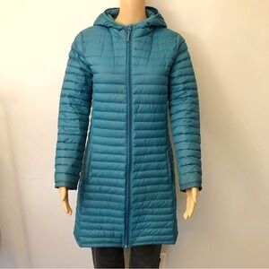 Down Jacket. Collection by Vackrot Lightweight Long Puffer Winter Jacket.Small.